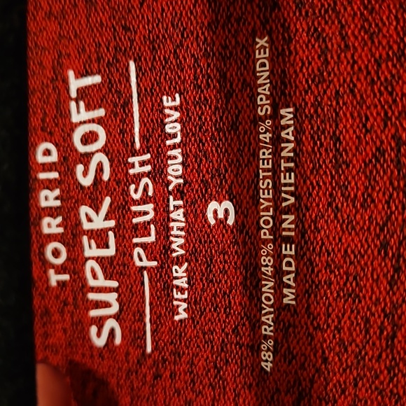 Torrid Red Hoodie Sweatshirt - Picture 6 of 7